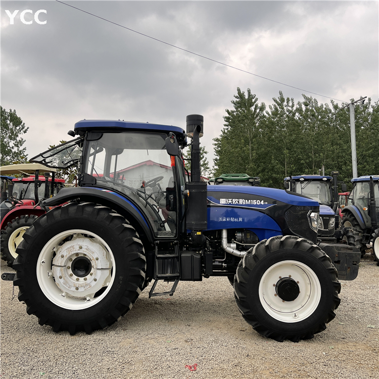 150hp d'occasion Agricole Chine Lovol Tracteur 4WD avec taxi